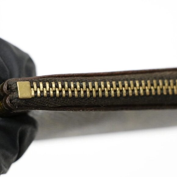 Louis Vuitton Monogram Coin Holder Key Pouch Pochette - Brown - Picture 4 of 16